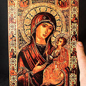 Картины и панно handmade. Livemaster - original item Iveron icon of the mother of God (Parthenissa). Handmade.