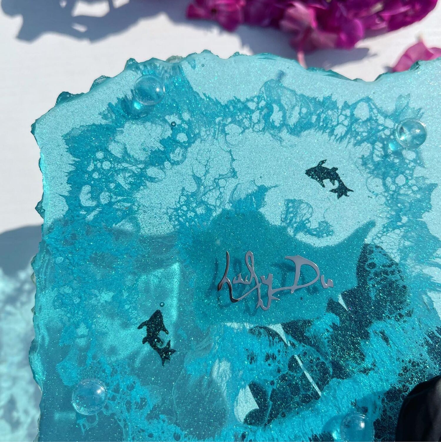 Подставка / подстаканник из эпоксидной смолы – купить онлайн на Ярмарке ...