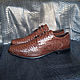 Men's shoes made of Python SILVANO. Shoes. Exotic Workshop Python Fashion. Online shopping on My Livemaster.  Фото №2