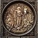  Резная икона "Воскресение Христово", Иконы, Серпухов,  Фото №1