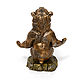 Order Stone figurine 'Yogi bear on a tree stump'. Art.70006. SiberianBirchBark (lukoshko70). Livemaster. . Figurines Фото №3