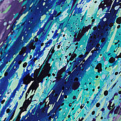 Albus. Abstract paintings contemporary art blue