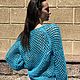 Свитер Сетка из хлопка и микропайеток. Свитеры. alesy_knit. Ярмарка Мастеров.  Фото №4