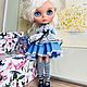 Кукла блайз кастом custom Blythe натуральные локоны. Шарнирная кукла. Мастерская подарков Елены Смирновой. Ярмарка Мастеров.  Фото №11