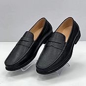 Обувь ручной работы handmade. Livemaster - original item Loafers made of genuine shark leather, custom tailoring!. Handmade.