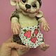 Teddy Animals: funny babies hoglets (filc). Teddy Toys. Vintage Teddys House. Online shopping on My Livemaster.  Фото №2