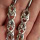 Серьги: Белый топаз. Серьги классические. Светлана Silver&Jewel. Ярмарка Мастеров.  Фото №5