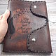 Leather artbook notebook with Keep dreaming engraving, Notebooks, Ulyanovsk,  Фото №1