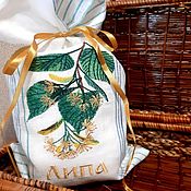 Материалы для творчества handmade. Livemaster - original item A bag for storing herbs 
