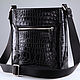 Men's bag made of genuine crocodile leather IMA0645B4. Men\'s bag. CrocShop. Online shopping on My Livemaster.  Фото №2