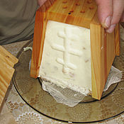 Сувениры и подарки handmade. Livemaster - original item Easter form (Paschal form) made of cedar «Pasochnitsa». Handmade.