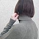 Заказать Свитер из кашемира Лора. Lana Popova Вязаная одежда. Ярмарка Мастеров. . Свитеры Фото №3