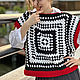 Order vests: Crochet vest 'Charlene'. MezhanHook. Livemaster. . Vests Фото №3