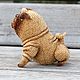 Pug Benedict. Stuffed Toys. Crochet patterns by Ermak Elena. My Livemaster. Фото №5