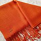  Handmade woven scarf made of Italian yarn silk. Scarves. rezan (rezan). Online shopping on My Livemaster.  Фото №2