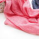 Snood scarf knitted women's kid mohair in two turns pink scarf. Snudy1. Scarfland. Online shopping on My Livemaster.  Фото №2