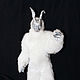 Кролик Френк в белом (Дони Дарко) персональный заказ. Куклы и пупсы. Дилара (Di-Snake toys). Интернет-магазин Ярмарка Мастеров.  Фото №2