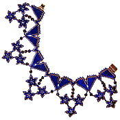Украшения ручной работы. Ярмарка Мастеров - ручная работа Necklace of beads "Starry sky". Handmade.