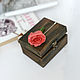 Red rose brooch made of polymer clay. Brooches. AnnaMalnaya. My Livemaster. Фото №6