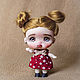 Baby Doll 8,5 cm. Dolls. Cute toys by  Yumi Camui. Online shopping on My Livemaster.  Фото №2