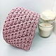 Storage basket, knitted basket made of knitted yarn. Basket. Lace Shawl by Olga. Online shopping on My Livemaster.  Фото №2