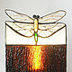 Dragonfly. Tiffany table lamp. Stained glass lamp. Handmade lamp. Table lamps. ArtSmiL home decor (Anna). Online shopping on My Livemaster.  Фото №2