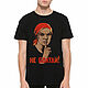 Cotton T-shirt 'Don't Talk!', T-shirts and undershirts for men, Moscow,  Фото №1