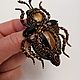 Brooch Beetle. Brooches. Svetlana (groza-sv72). Online shopping on My Livemaster.  Фото №2
