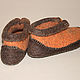 Women's felted chunis On the porch-2. Slippers. MMwool (marinamol). My Livemaster. Фото №4
