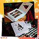 Подарочная упаковка коробка на 9 конфет "Оленята". Подарочная упаковка. Юная Волшебница. Интернет-магазин Ярмарка Мастеров.  Фото №2