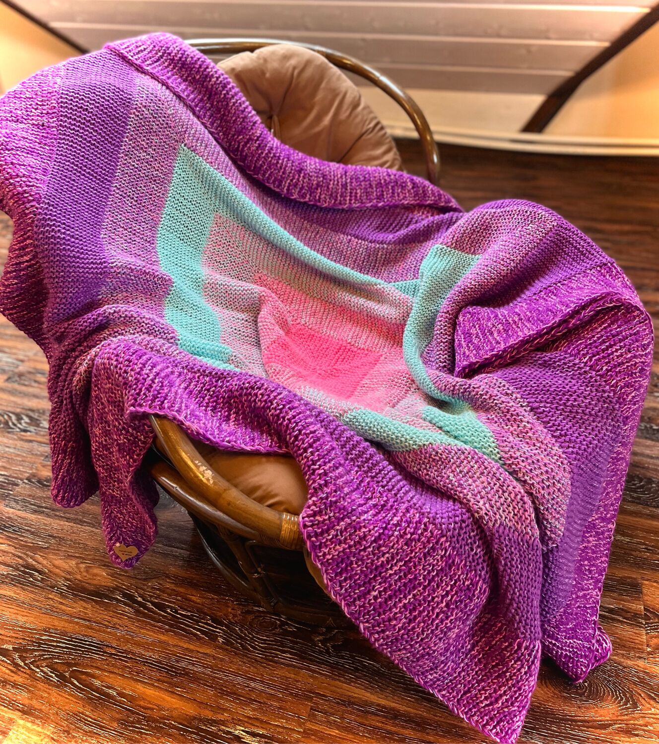 Шерстяной плед – купить онлайн на Ярмарке Мастеров – RWL4YRU | Пледы ...