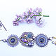 Заказать Браслет "The Little Mermaid-2" фиолетовый сиреневый лиловый. Lora Vi Bead Jewelry. Ярмарка Мастеров. . Браслет из бусин Фото №3