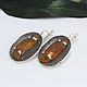 Order Earrings amber silver 925 ALS0029. Sunny Silver. Livemaster. . Earrings Фото №3