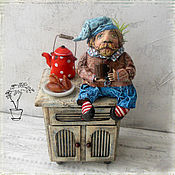 Куклы и игрушки handmade. Livemaster - original item Mini figures and figurines: Brownie. Handmade.