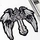 Order Patch on the biker jacket ' Cross with wings '(angel). shevronarmy. Livemaster. . Patches Фото №3