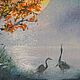  ' Moonlight Serenade' miniature in oil. Pictures. flamemilady. My Livemaster. Фото №5