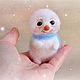felt toy: Snowman. Felted Toy. ufawooltoys (ufawooltoys). My Livemaster. Фото №4