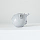 Order Ceramic mouse (grey). Hill & Mill. Livemaster. . Figurines Фото №3