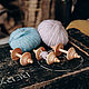 Wooden Thread Reel Set (3 pcs) KBN1, Knitting tools, Novokuznetsk,  Фото №1