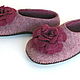 Order  Women's felted Slippers from natural wool. Saenko Natalya. Livemaster. . Slippers Фото №3