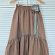 A set of skirts on the floor 'Cocoa and mint'. Skirts. Katlen-store. My Livemaster. Фото №6
