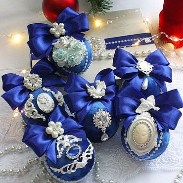 Новогодний Шар Бархатный Мк Новогодний Шар Бархатный Мк