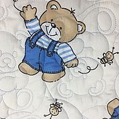 Для дома и интерьера handmade. Livemaster - original item blankets for kids: Children`s quilt quilt with bears. Handmade.