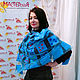 Stole-felted vest 'Domino'. Wraps. Elena Panasik (voilok-v-temy). Online shopping on My Livemaster.  Фото №2