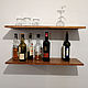 Wall shelves made of natural wood with hidden mounting. Shelves. dekor-tseh. Online shopping on My Livemaster.  Фото №2
