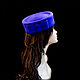 Hat 'Royal blue'. Hats1. Novozhilova Hats. My Livemaster. Фото №5