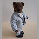 Мишка в одежде. Мишки Тедди. innaivanova863 (teddy-bear-with-doll). Интернет-магазин Ярмарка Мастеров.  Фото №2