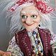Баба Яга, Интерьерная кукла, Омск,  Фото №1