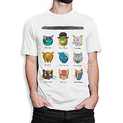 Мужская одежда handmade. Livemaster - original item T-Shirt Cotton 