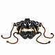 Half mask in Japanese style 'THEY' black. Character masks. merlin-hat (Merlin-hat). Online shopping on My Livemaster.  Фото №2
